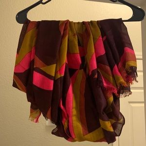 Ann Taylor Loft Multicolor Scarf
